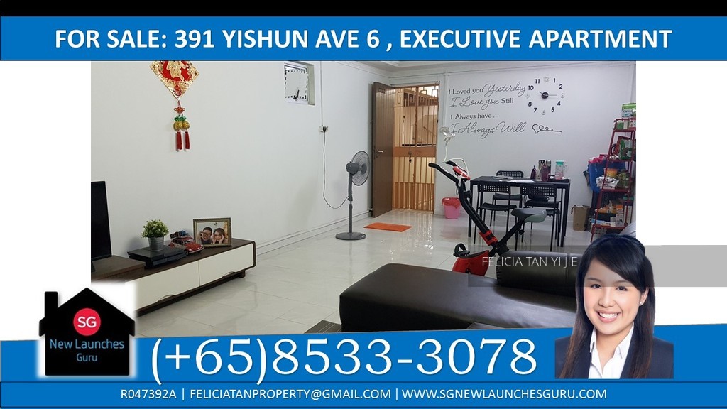 Blk 391 Yishun Avenue 6 (Yishun), HDB Executive #134586172